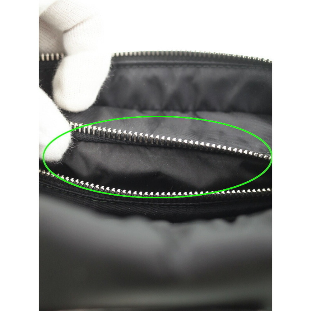 Prada Padded ReNylon Tote Shoulder Bag nylon leather Black - Picture 8 of 9